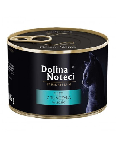 DOLINA NOTECI Premium File z tuňáka 185 g pro dospělé kočky