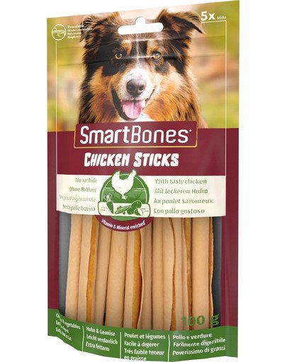 SmartBones Chicken Sticks 5ks tyčinky pro psy