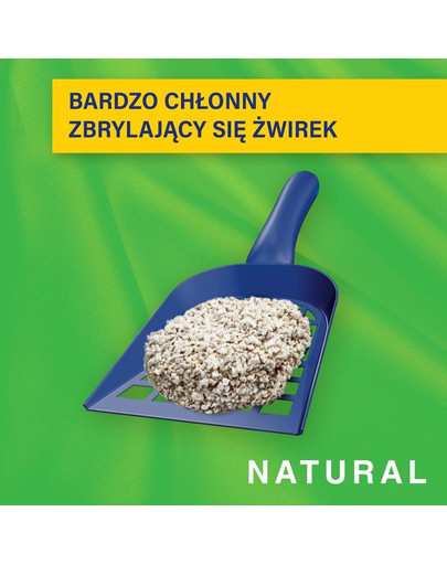 CATSAN Natural 8l hrudkující stelivo pro kočky