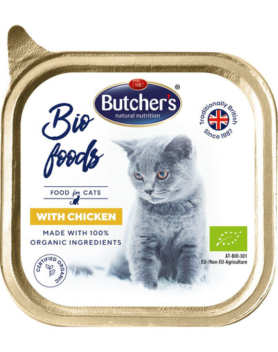 BUTCHER'S BIO foods kuře 85 g