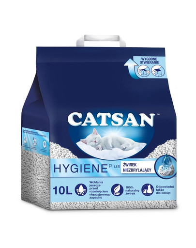 CATSAN Hygiene 10l hygienické stelivo pro kočky