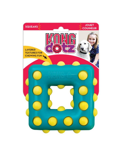 KONG Dotz Square L kousátko pro psy