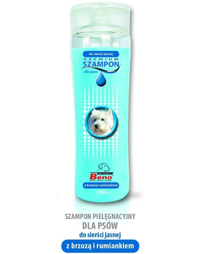 BENEK Šampón super beno premium pro světlou srst 200 ml
