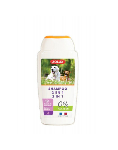 ZOLUX Šampon 2v1 250 ml