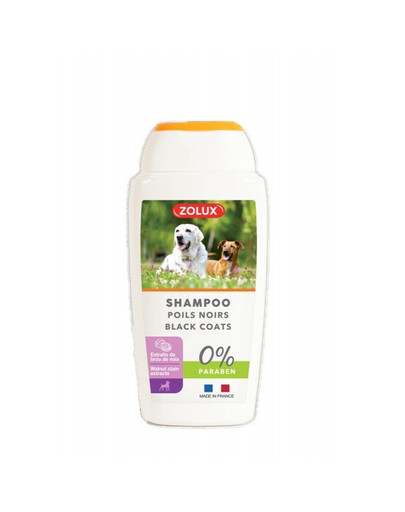 ZOLUX Šampon pro psy s černou srsti 250 ml