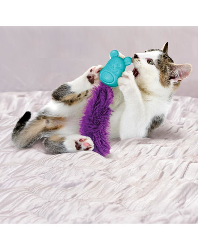 KONG Cat Infused Bobble Mouse hračka z kocimiętką