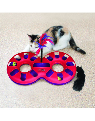 KONG Cat Active Eight Track hračka interaktivní pro kočku
