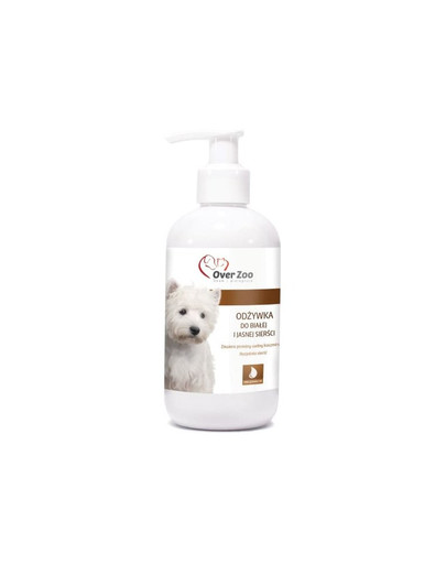 OVER ZOO Kondicionér pro psy se světlou srstí 250 ml