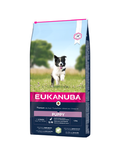 EUKANUBA Puppy Small & Medium Breed Lamb 12kg