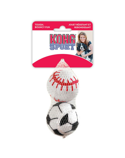 KONG Sport Balls L 2 ks Míčky pro psy gumové