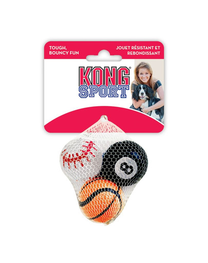 KONG Sport Balls XS 3 ks Míčky pro psy gumové