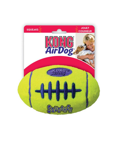 KONG Airdog L Squeaker Football Míč pro psy