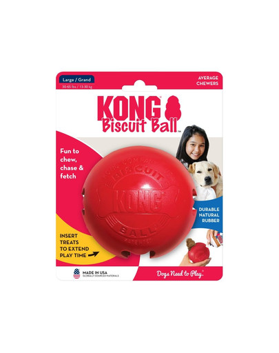 KONG Biscuit Ball S Míč na pamlsky pro psy