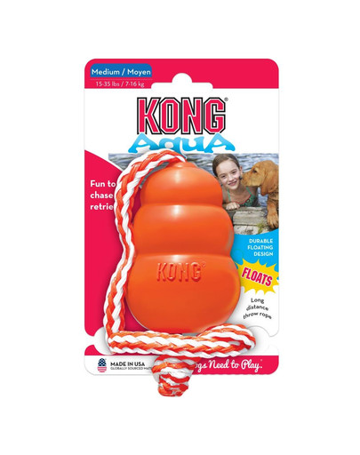 KONG Aqua M plovoucí hračka pro psy