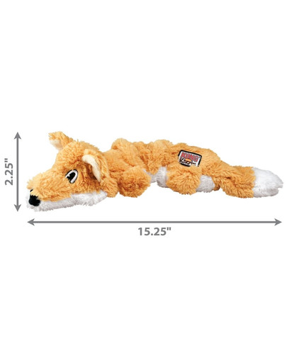 KONG Knots Scrunch Fox M/L hračka pro psy