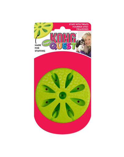 KONG Quest Foragers Flower hračka na pamlsky pro psy