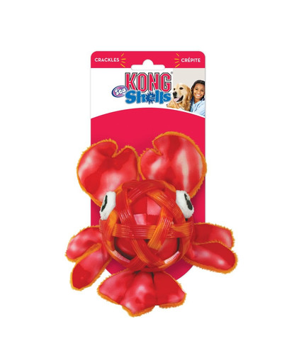 KONG Sea Shells Lobster M/L hračka pro psy humr