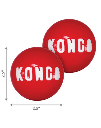 KONG Signature Ball M Míč pro psy