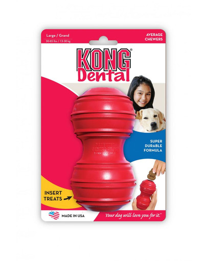 KONG Dental L Dentální kousátko pro psy
