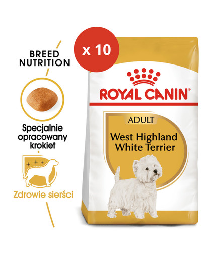 ROYAL CANIN Westie Adult 1,5 kg x10 granule pro dospělého westíka
