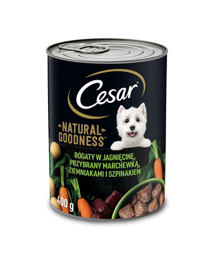 CESAR Jehněčí a zelenina 6 x 400g