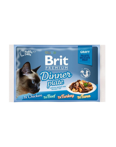 BRIT Premium Gravy fillet Dinner plate Sauce Mix příchutí 52 x 85 g