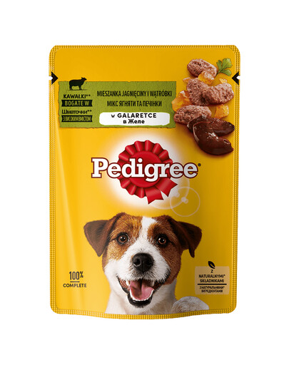 PEDIGREE Kapsička adult jehněčí v želé 100g x24