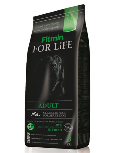 FITMIN Dog for life adult - 3 kg