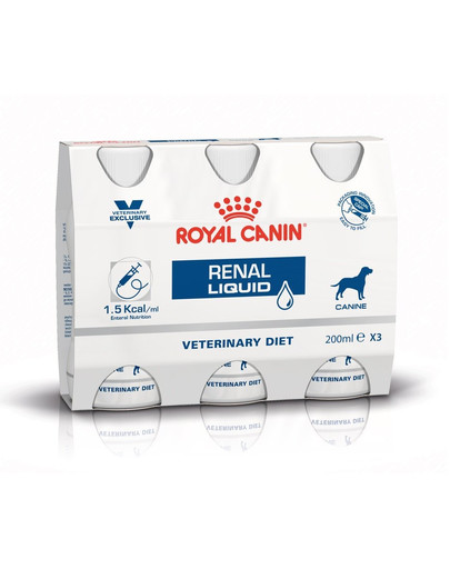 ROYAL CANIN Veterinary Diet Dog Renal Liquid 3X0,2L