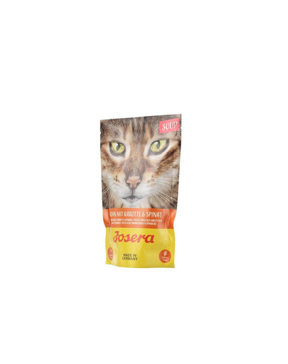 JOSERA Soup Kuře s mrkví a špenátem 16 x 70 g