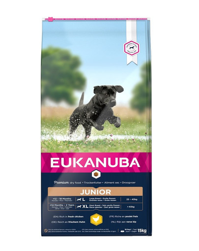 EUKANUBA Developing Junior Large Breed  15kg