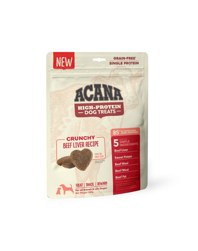 ACANA High Protein Treats Crunchy Beef Liver 100 g