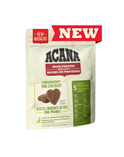 ACANA High Protein Treats Crunchy Pork Liver 100 g