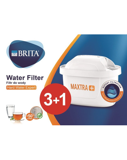 BRITA Filtr Maxtra+ Hard Water Expert 3+1 ks