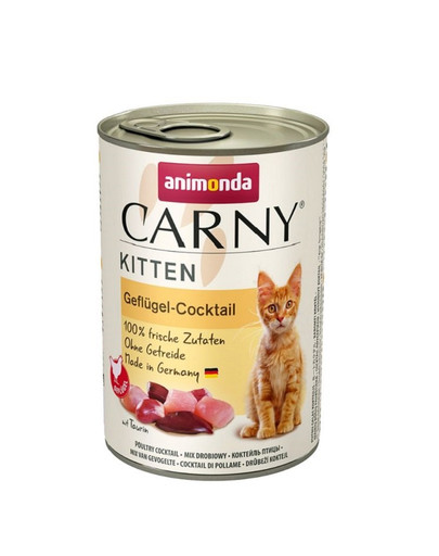 ANIMONDA Carny Kitten drůbeží koktejl 400 g