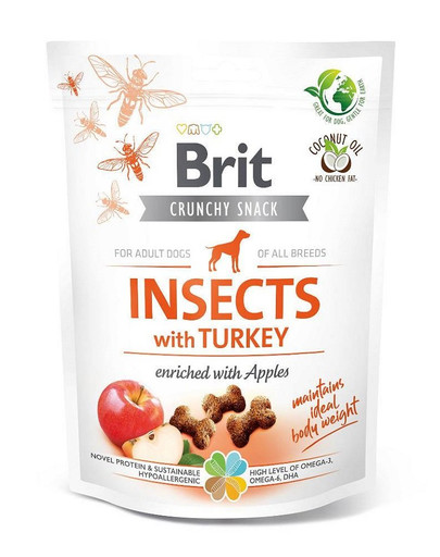 BRIT Care Dog Crunchy Crakcer Insect & Turkey 200 g
