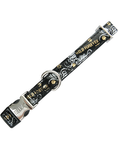 ZOLUX Envy Obojek regulovatelný wild forever 10 mm černá