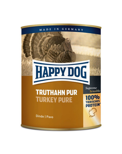 HAPPY DOG Truthahn Pur krůtí 800 g