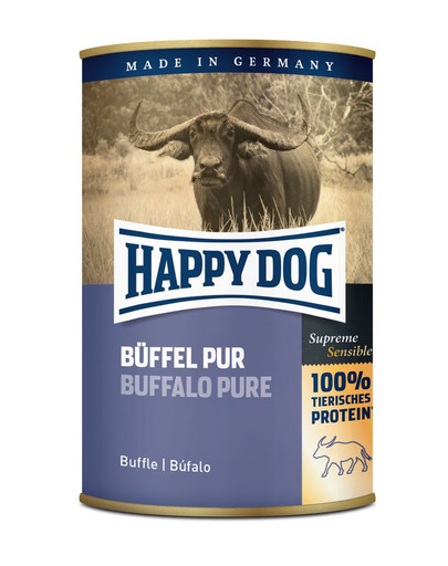 HAPPY DOG Pur Buvolí maso 400 g