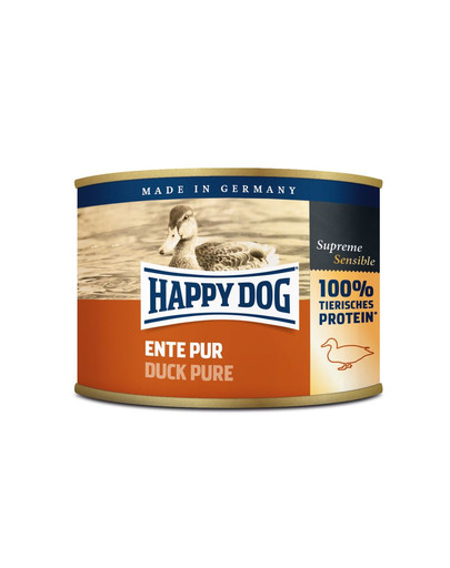 HAPPY DOG  Ente Pur - kachní 200 g