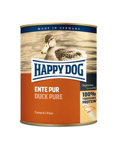 HAPPY DOG Ente Pur - kachní 800g
