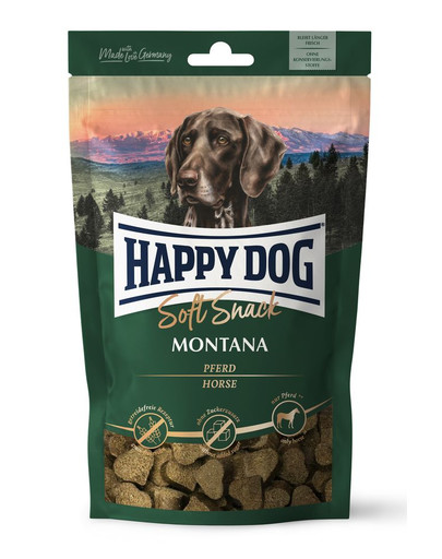 HAPPY DOG Soft Snack Montana 100 g s koňským masem