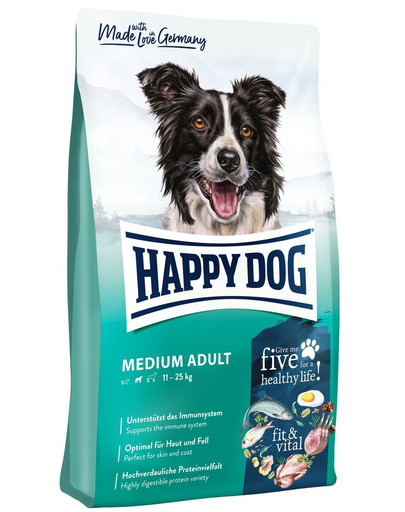 HAPPY DOG Supreme Fit & Vital Medium Adult 12 kg