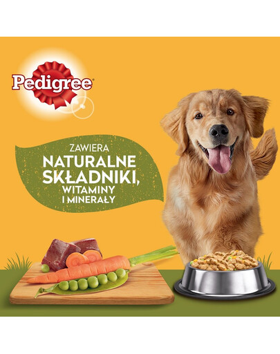PEDIGREE Hovězí kousky v želé 12 x 400 g