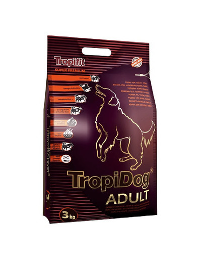 TROPICAL Tropidog adult large&medium breeds 3 kg