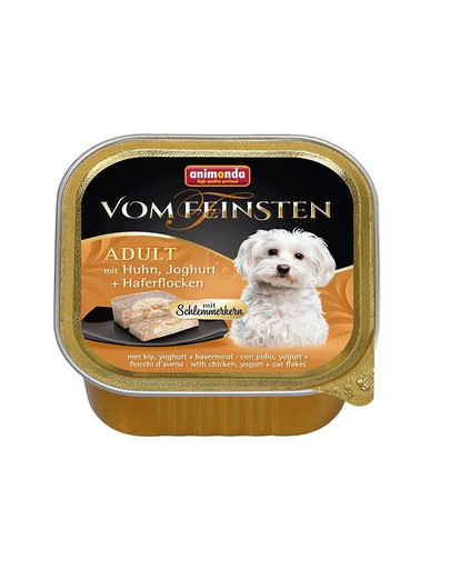 ANIMONDA Vom Feinsten Pate Kuřecí, jogurt i a ovesné vločky 150g