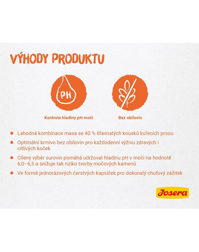 JOSERA Filet kuřecí 16 x 70 g