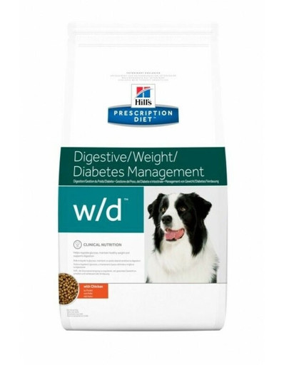 HILL'S Prescription Diet w/d Canine 12 kg