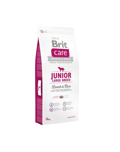 BRIT Care Junior Large Breed Lamb&Rice 12kg