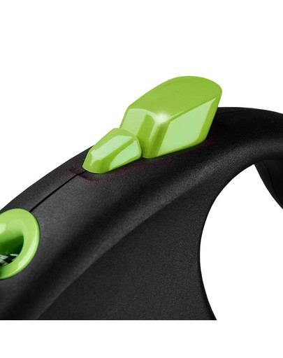 FLEXI Vodítko Black Design XS Cord 3 m zelené